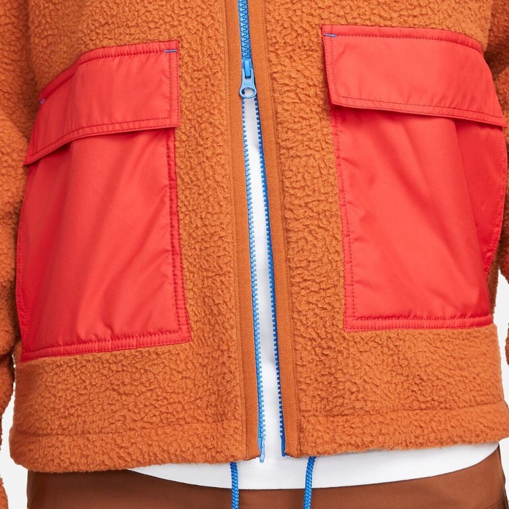 $150 Nike Sportswear Sport Essentials + Mens Fleece Full-Zip Jacket DD5021-246 - Picture 6 of 8